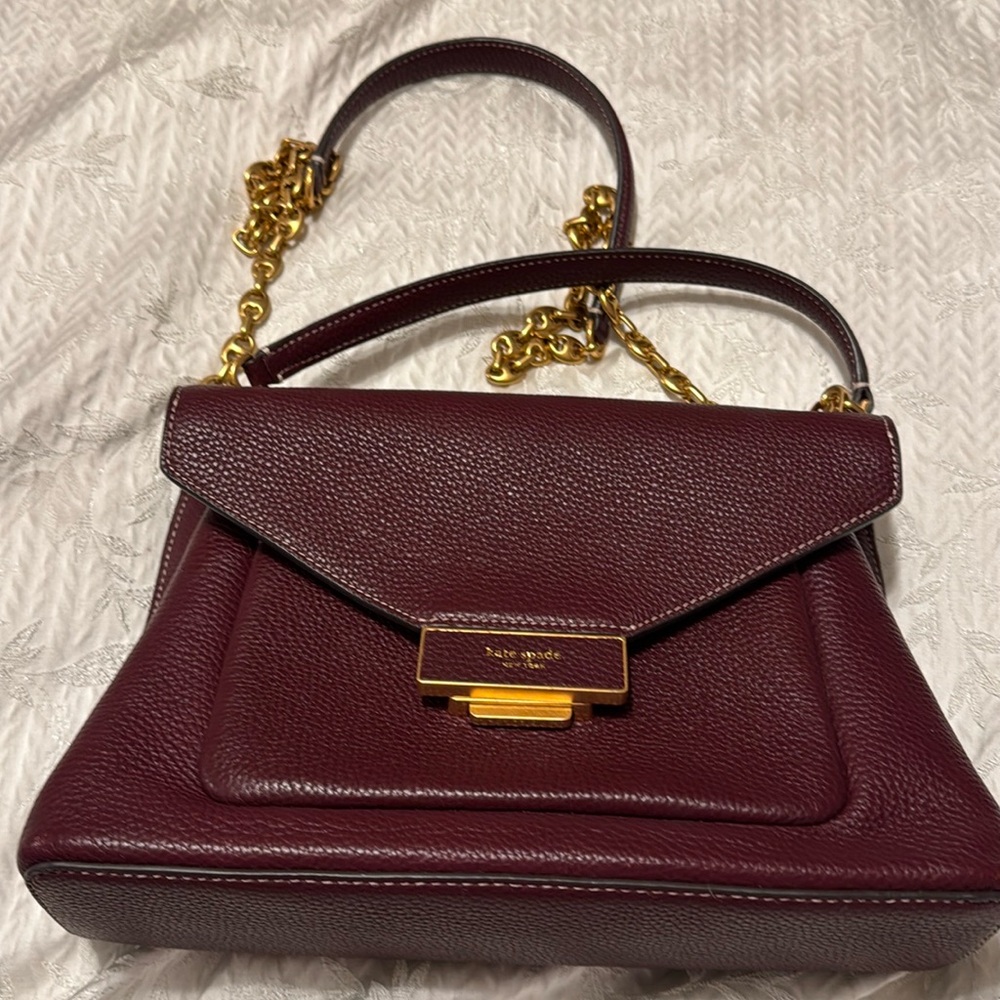 Kate Spade burgundy purse